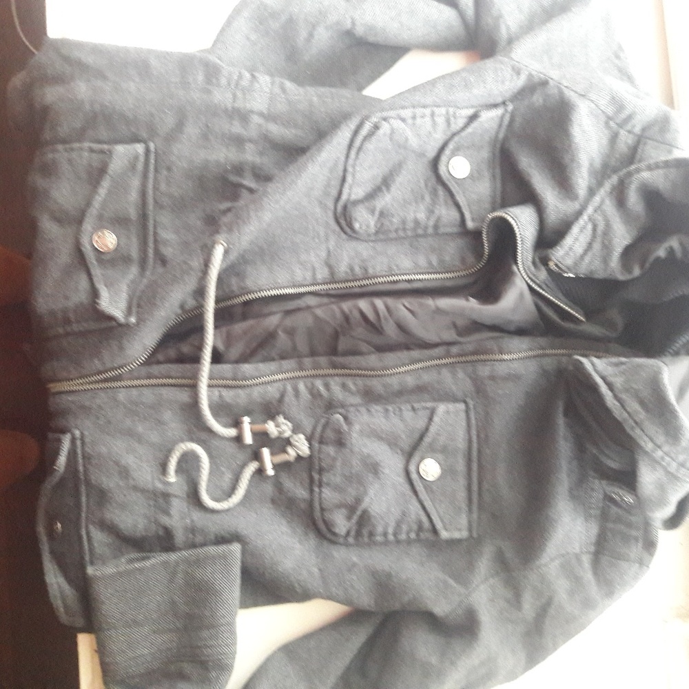 Dark gray jacket